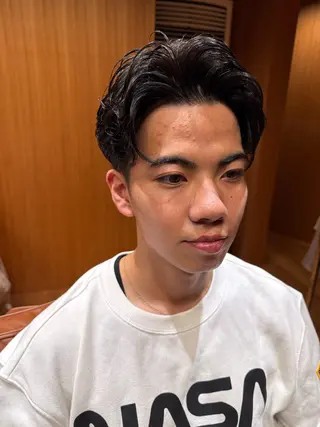 パーマ メンズ Kaz. 薬院/平尾のヘアスタイル