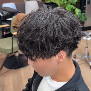 パーマ メンズ yori所属・メンズパーマ/メンズ カット/たばたよしきのヘアスタイル