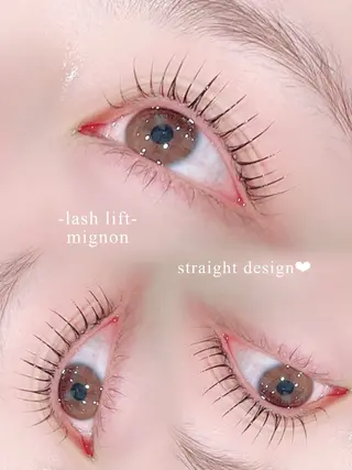 マツエク・マツパ mignon /sakuraのマツエク・マツパデザイン