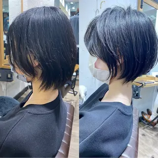 ショート ショートボブ/ 無料カット/荒砂のヘアスタイル