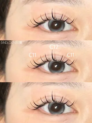 マツエク・マツパ Sour~un~ natsukiのマツエク・マツパデザイン