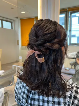 ミディアム 久永 菫のヘアスタイル