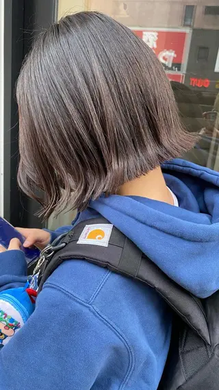 ミディアム RURI韓国ボブ 🇰🇷タッセルボブのヘアスタイル