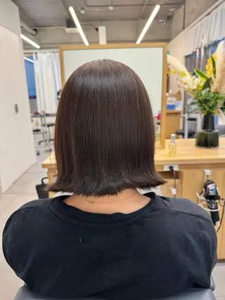 カラー うるツヤカラー💖 なるみももかのヘアスタイル