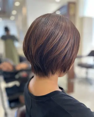 ショート ツヅキ マスミのヘアスタイル