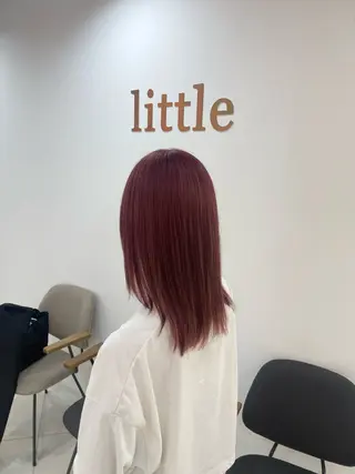 カラー Nanami little 渋谷のヘアスタイル