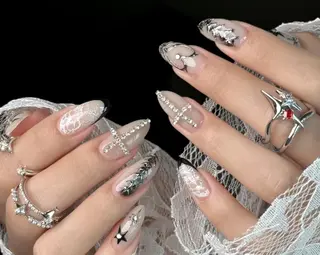 ネイル By moonネイル 🌷ワンホン/韓国風のネイルデザイン