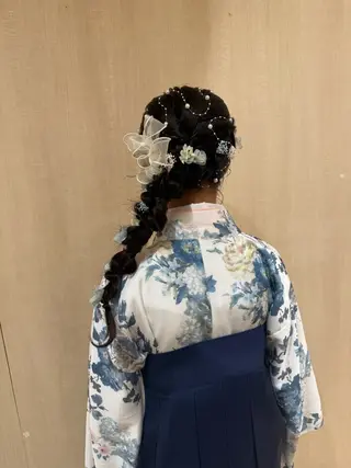 ヘアアレンジ 藤森 希美のヘアスタイル