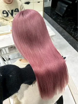 カラー 【🦋ハイトーンリタ ッチ🦋】ENAのヘアスタイル