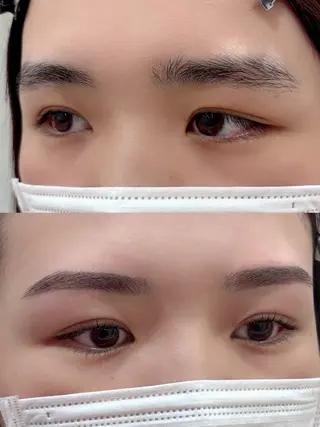 アイブロウ 萌花 moeka /韓国/レイヤーのヘアスタイル