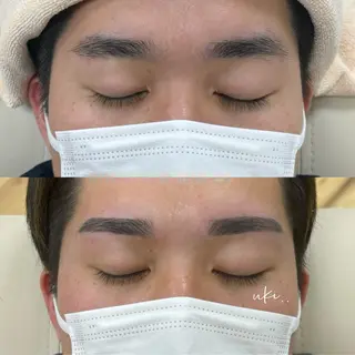 メンズ アイブロウ no.i eyelash / eyebrow salon所属・˗ˏˋ𝐮𝐤𝐢. .🌩️ˎˊ˗のマツエク・マツパデザイン