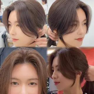 パーマ コテ巻き風パーマ 専門店　モモのヘアスタイル