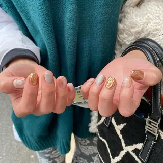 ネイル Trico Antique所属・岩本 杏のネイルデザイン