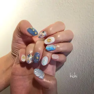 ネイル kichi･:* みじゅのネイルデザイン