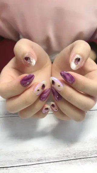 ネイル リラネイル Aikenのネイルデザイン