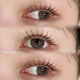 マツエク・マツパ MIZUKI🎀渋谷 束感まつげ/パリエクのマツエク・マツパデザイン