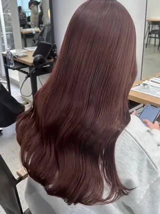 ロング カラー ヘアアレンジ 🫧透明感カラー/ ナルハ🫧のヘアスタイル