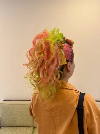 ヘアアレンジ カトレアストリート店所属・フカサワ シホのヘアスタイル