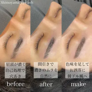 パーマ メンズ マツエク・マツパ アイブロウ LEDマツエク マツパ撮影モデル募集のマツエク・マツパデザイン