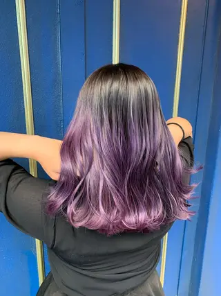 ミディアム カラー ヘアアレンジ 💛髪質改善/透明感 カラー🧡reikaのヘアスタイル