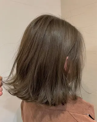 ショート カラー ボブ、ミディアム得意 🤍Emmy🤍のヘアスタイル