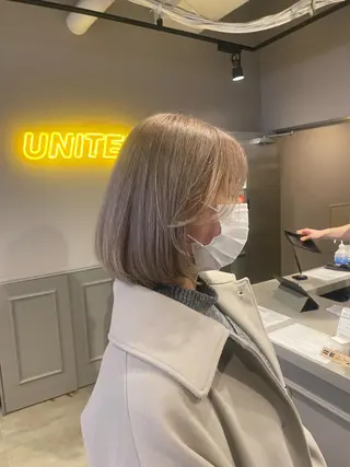 ロング カラー 韓国/トレンド レイヤー【101】のヘアスタイル