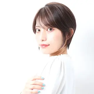 ショート カラー 自由が丘×似合わせ ディレクター枦山大将のヘアスタイル