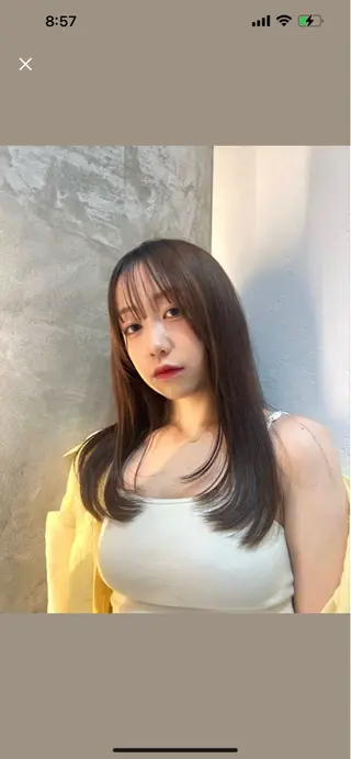 ロング 宮嶋 蓮のヘアスタイル