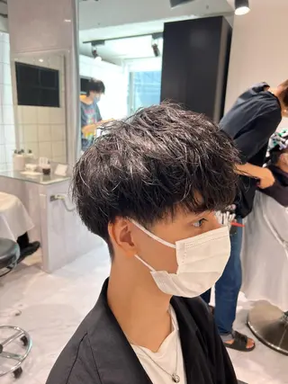 メンズ 🔥札幌No.1🥇 パーマ特化美容師🔥のヘアスタイル