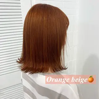 ミディアム カラー ヘアアレンジ レイヤー×グレージュ /ピンク🩷mioのヘアスタイル