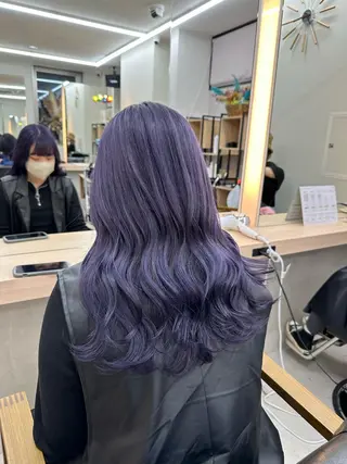 セミロング カラー 𝐑𝐲𝐮𝐤𝐢 【店長】ALEAPのヘアスタイル