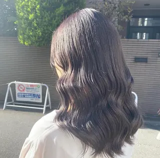 セミロング カラー かりん 🤍のヘアスタイル