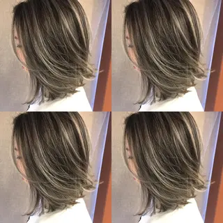 ショート カラー ヘアアレンジ 井上 一平のヘアスタイル
