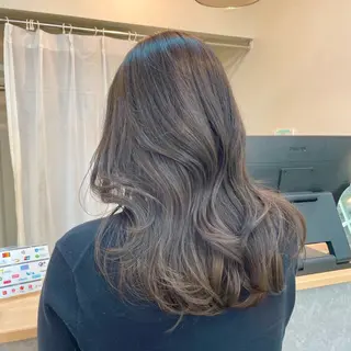 ロング カラー 韓国レイヤー　船橋 徒歩5分/小川友美のヘアスタイル