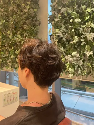 メンズ 平 真亜里のヘアスタイル