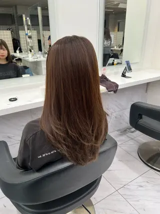 ロング カラー 韓国レイヤーカット /REIのヘアスタイル