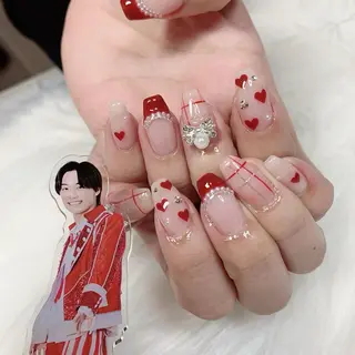 ネイル La neige* yuki 🥯🍑のネイルデザイン