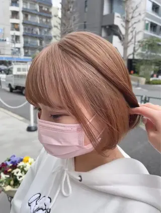 カラー ヤマダ サクラのヘアスタイル