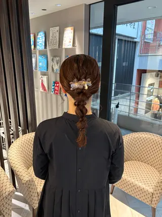 ヘアアレンジ 誰もが憧れる艶髪✨ /アレンジヘア🎀のヘアスタイル