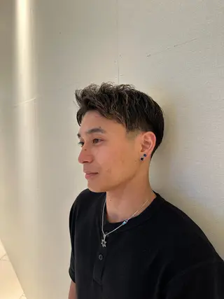 ショート 三輪 晃大のヘアスタイル