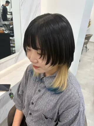 ミディアム Lapis所属・韓国レイヤーカット/ AIRIのヘアスタイル