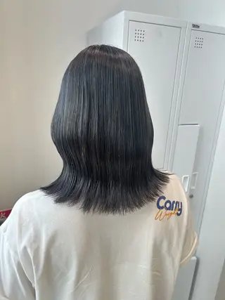 セミロング カラー ヘアアレンジ yuka .のヘアスタイル