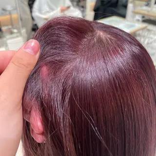 カラー 透明感カラー/ 縮毛矯正/ユイ☆彡のヘアスタイル