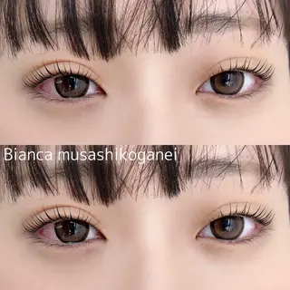 マツエク・マツパ Bianca 武蔵小金井　日暮のマツエク・マツパデザイン