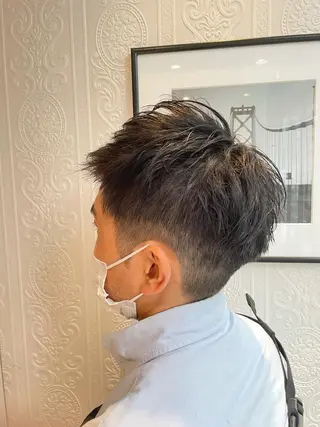 ショート メンズ ⭐️髪質改善⭐️ 大野輝のヘアスタイル