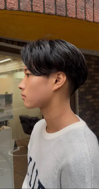 ショート 住田旭宏 カットモデル募集のヘアスタイル
