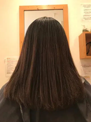 セミロング TELA HAIR 幕張本郷所属・TELA HAIR 幕張本郷店 千尋のヘアスタイル