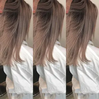 ミディアム カラー JILBLAN京都 ショート/ハイライトのヘアスタイル