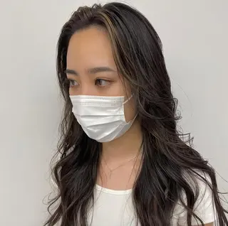 ロング カラー 韓国🫧髪質改善🫧 縮毛矯正🫧陽菜🫧のヘアスタイル