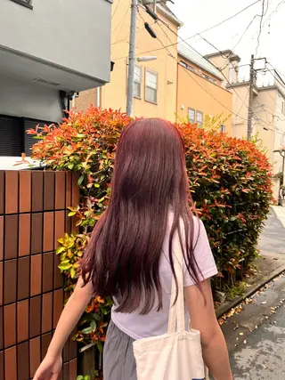 ロング カラー 🎀みさき🎀 韓国レイヤー/ボブのヘアスタイル